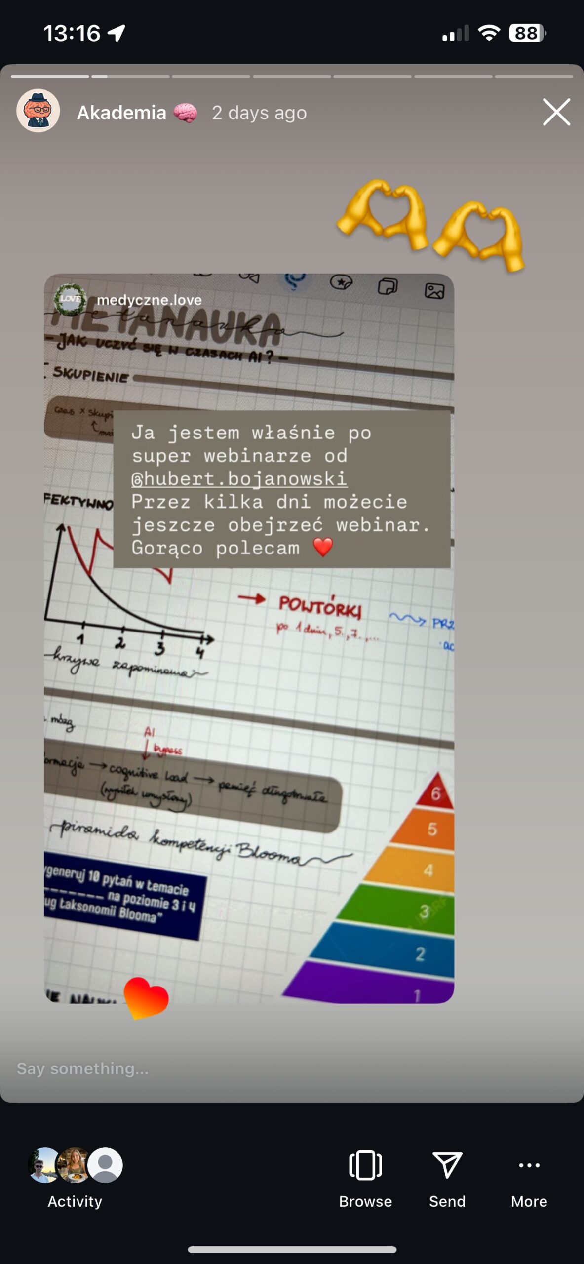 Opinia o Akademii Mistrzów Nauki 1