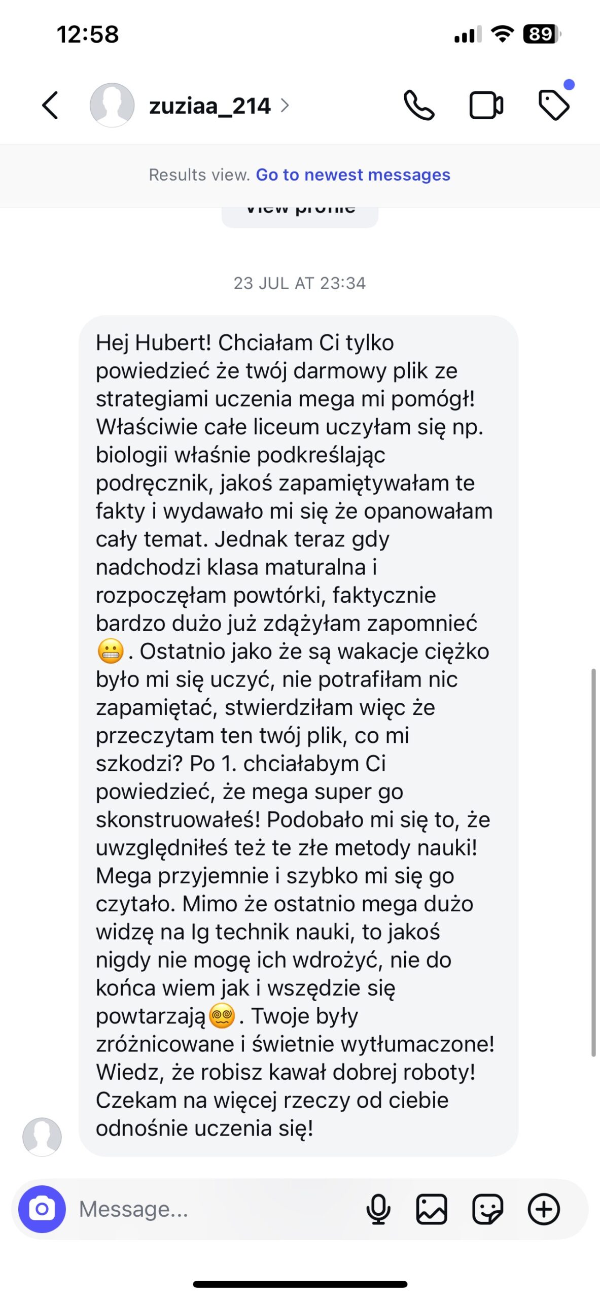 Opinia o Akademii Mistrzów Nauki 2
